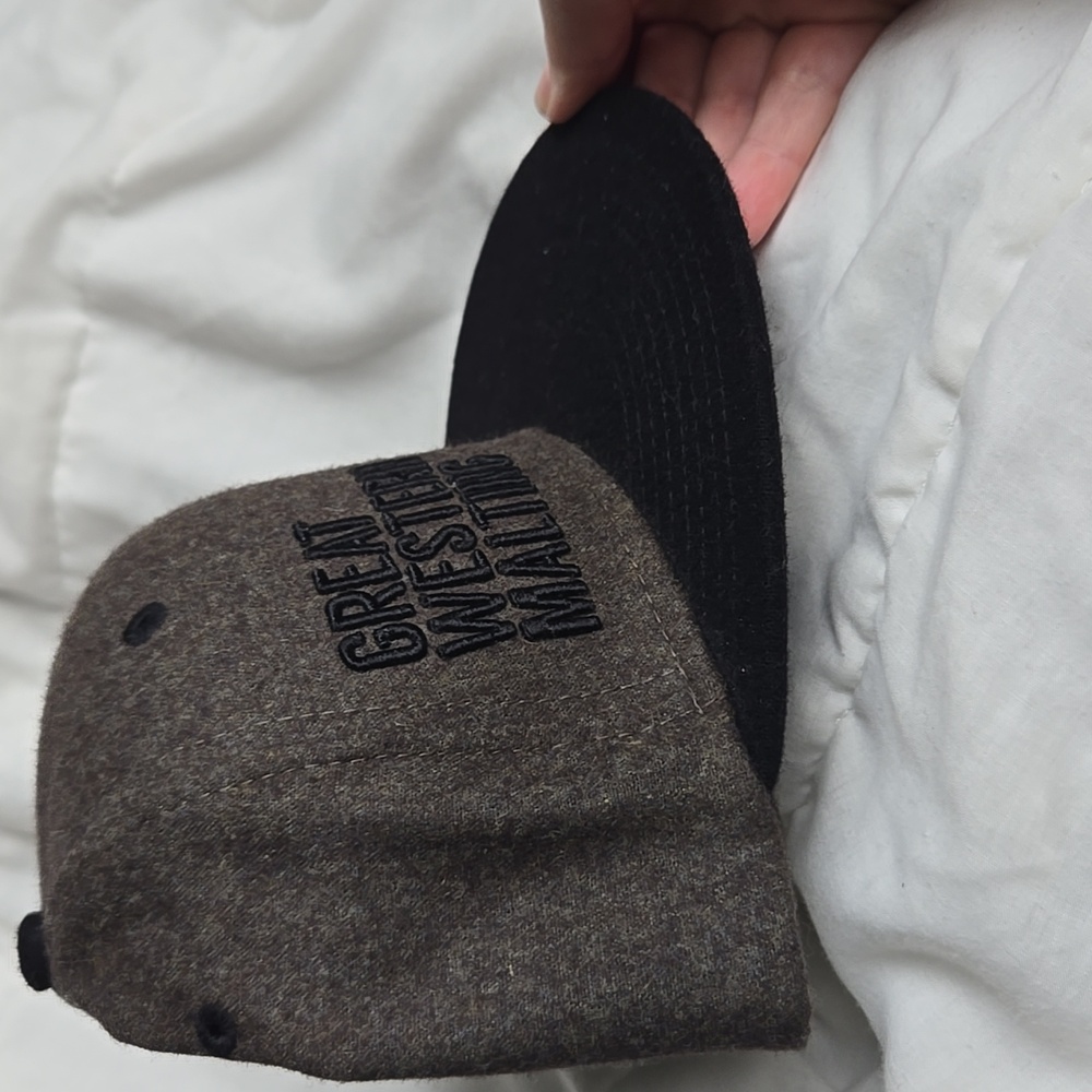 New Wool Trucker Hat Adjustable OS Warm Academia Teacher Unisex Baseball Cap